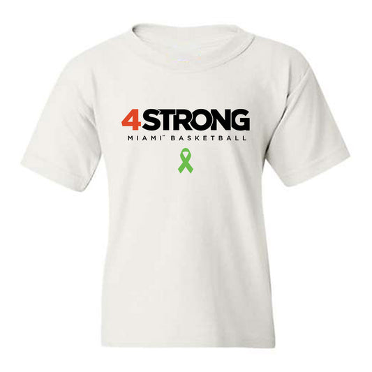 Miami - NCAA Men's Basketball : Marcus Allen - 4 Strong Youth T-Shirt-0