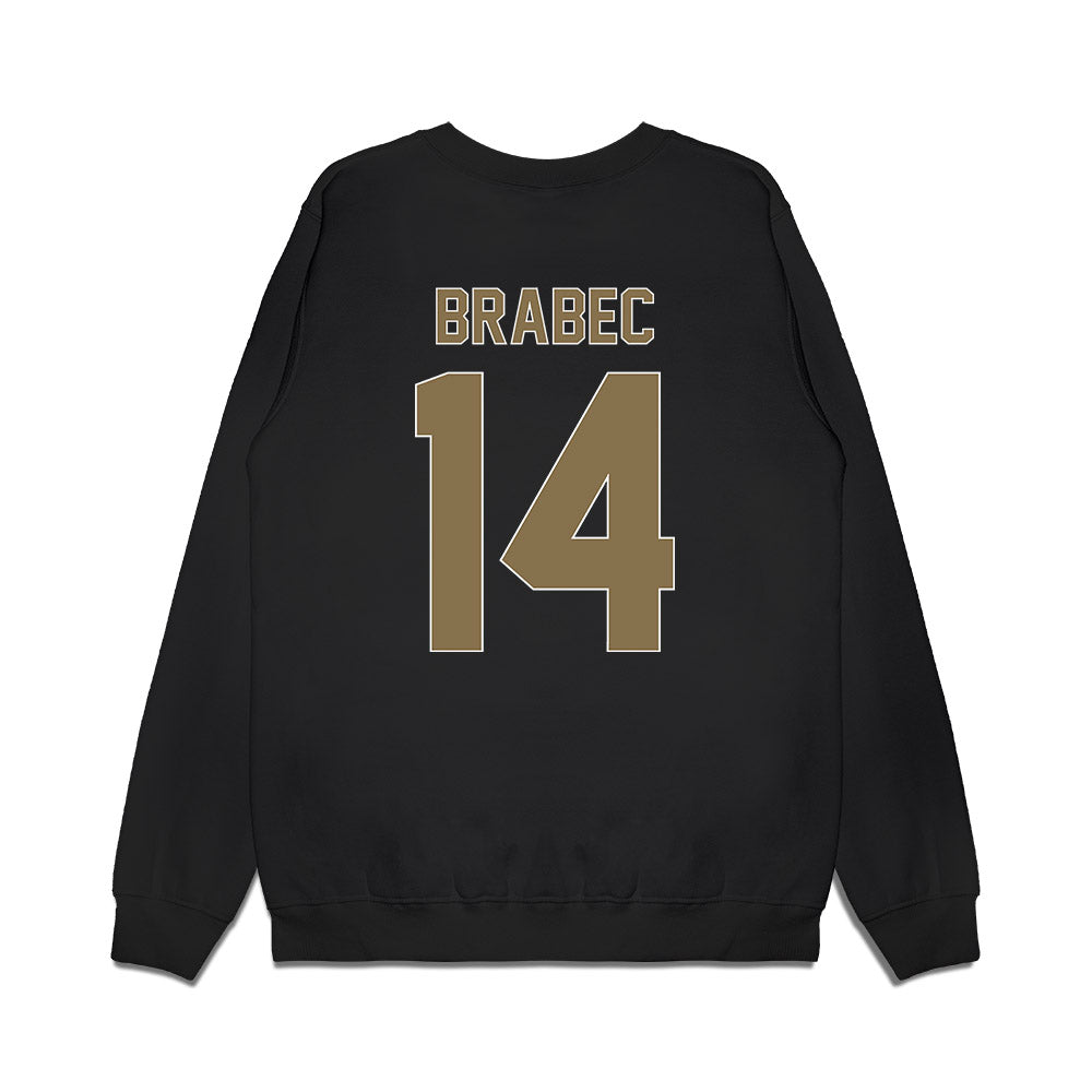 Elon - NCAA Men's Basketball : Alex Brabec - Vintage Shersey Premium Crewneck Sweatshirt-1