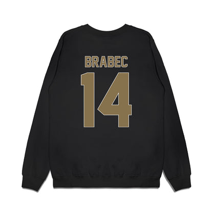 Elon - NCAA Men's Basketball : Alex Brabec - Vintage Shersey Premium Crewneck Sweatshirt-1