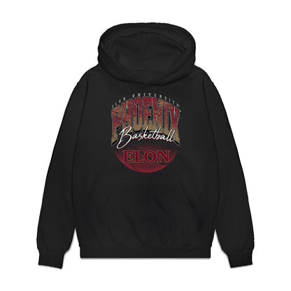 Elon - NCAA Men's Basketball : Randall Pettus - Vintage Shersey Premium Hooded Sweatshirt-0