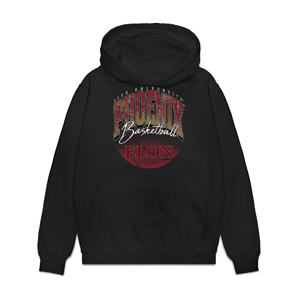 Elon - NCAA Men's Basketball : Alex Brabec - Vintage Shersey Premium Hooded Sweatshirt-0