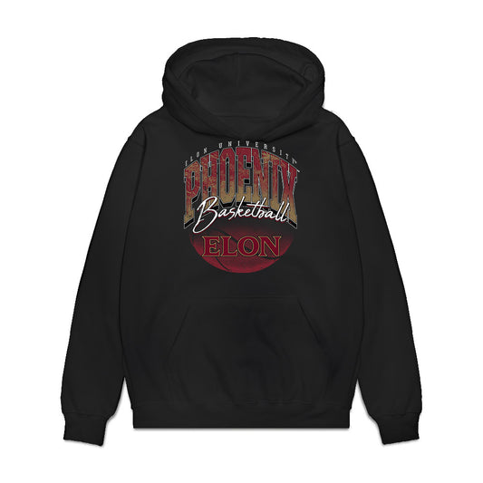 Elon - NCAA Men's Basketball : Alex Brabec - Vintage Shersey Premium Hooded Sweatshirt-0