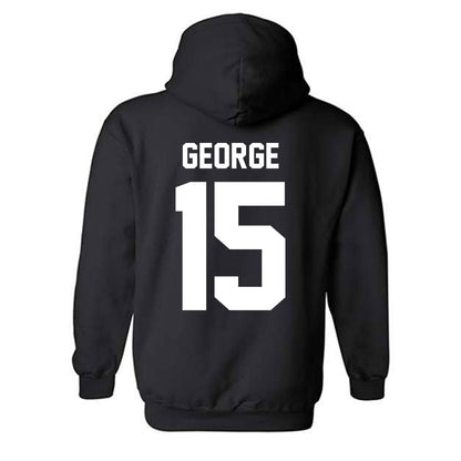WTAMU - NCAA Men's Basketball : Max George - Vintage Shersey Hooded Sweatshirt-1