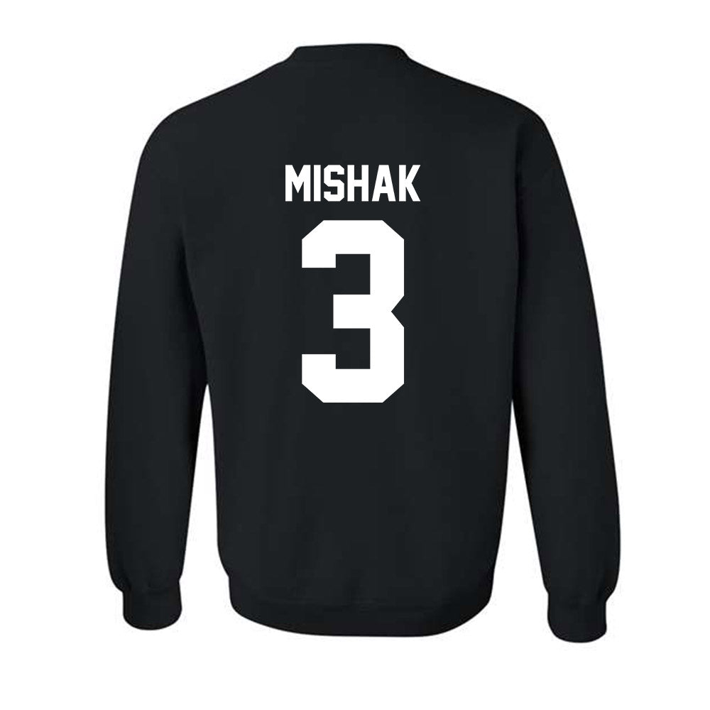 WTAMU - NCAA Men's Basketball : Brock Mishak - Vintage Shersey Crewneck Sweatshirt-1