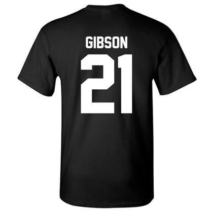 WTAMU - NCAA Men's Basketball : Logan Gibson - Vintage Shersey T-Shirt-1