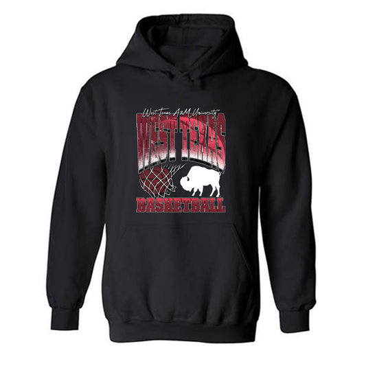 WTAMU - NCAA Women's Basketball : Julie Nekolna - Vintage Shersey Hooded Sweatshirt-0