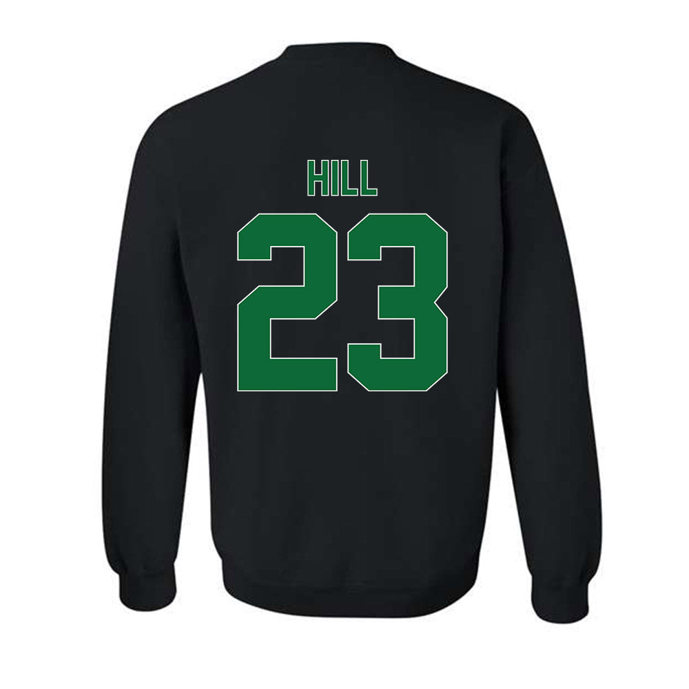 EMich - NCAA Women's Basketball : Peyton Hill - Vintage Shersey Crewneck Sweatshirt-1