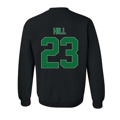EMich - NCAA Women's Basketball : Peyton Hill - Vintage Shersey Crewneck Sweatshirt-1