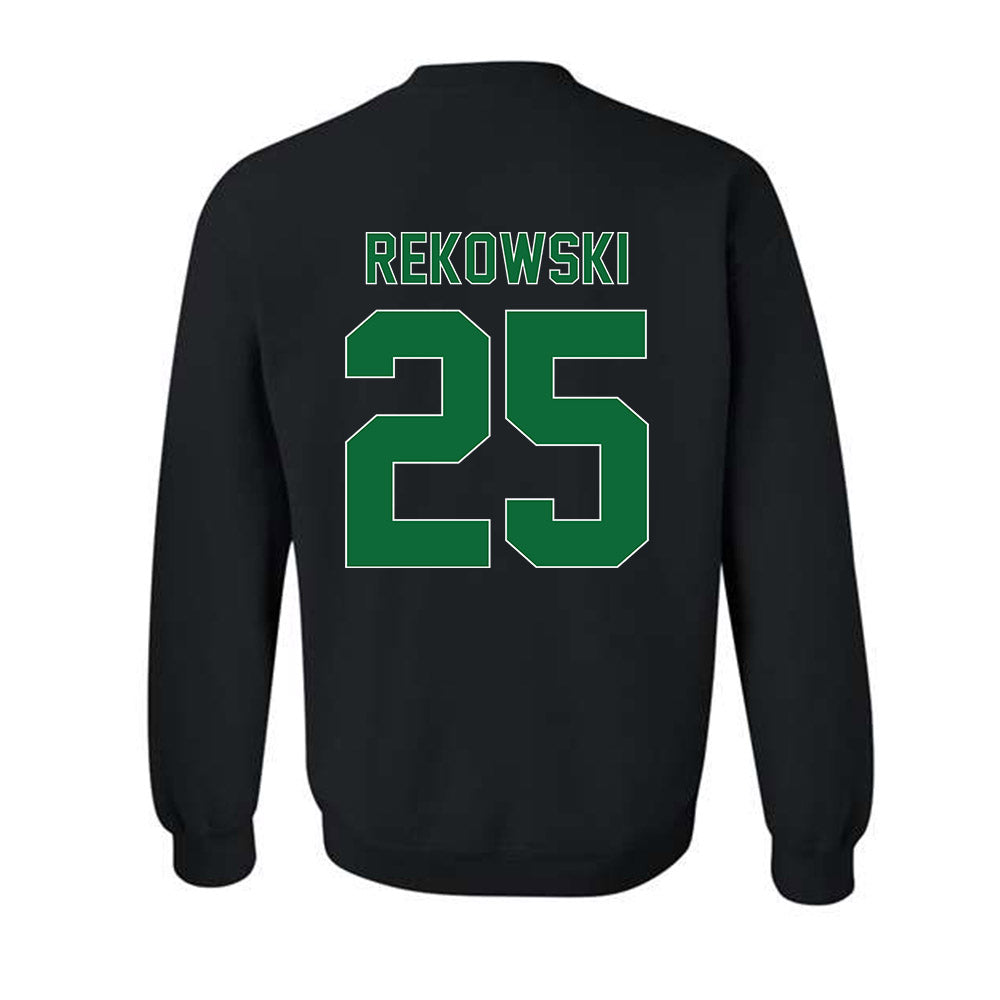 EMich - NCAA Women's Basketball : Sarah Rekowski - Vintage Shersey Crewneck Sweatshirt-1