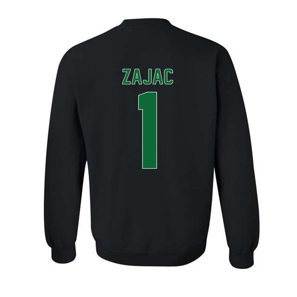 EMich - NCAA Women's Basketball : Alli Zajac - Vintage Shersey Crewneck Sweatshirt-1