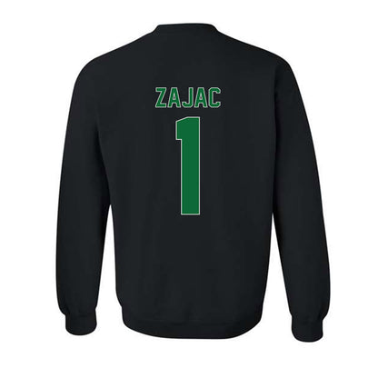 EMich - NCAA Women's Basketball : Alli Zajac - Vintage Shersey Crewneck Sweatshirt-1