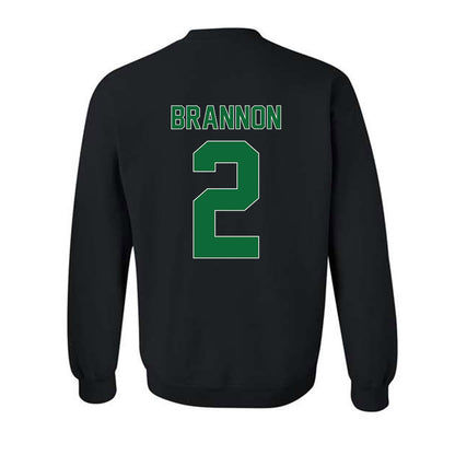 EMich - NCAA Women's Basketball : Ruby Brannon - Vintage Shersey Crewneck Sweatshirt-1