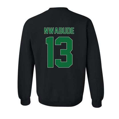 EMich - NCAA Men's Basketball : Godslove Nwabude - Vintage Shersey Crewneck Sweatshirt-1