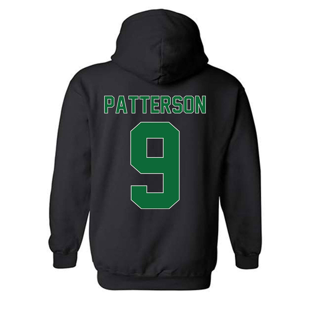 EMich - NCAA Men's Basketball : Addison Patterson - Vintage Shersey Hooded Sweatshirt-1