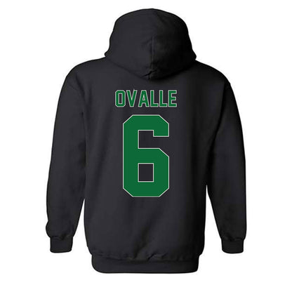 EMich - NCAA Women's Basketball : Fernanda Ovalle - Vintage Shersey Hooded Sweatshirt-1