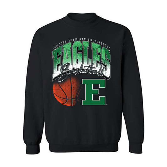 EMich - NCAA Women's Basketball : Adrena Gordon - Vintage Shersey Crewneck Sweatshirt-0