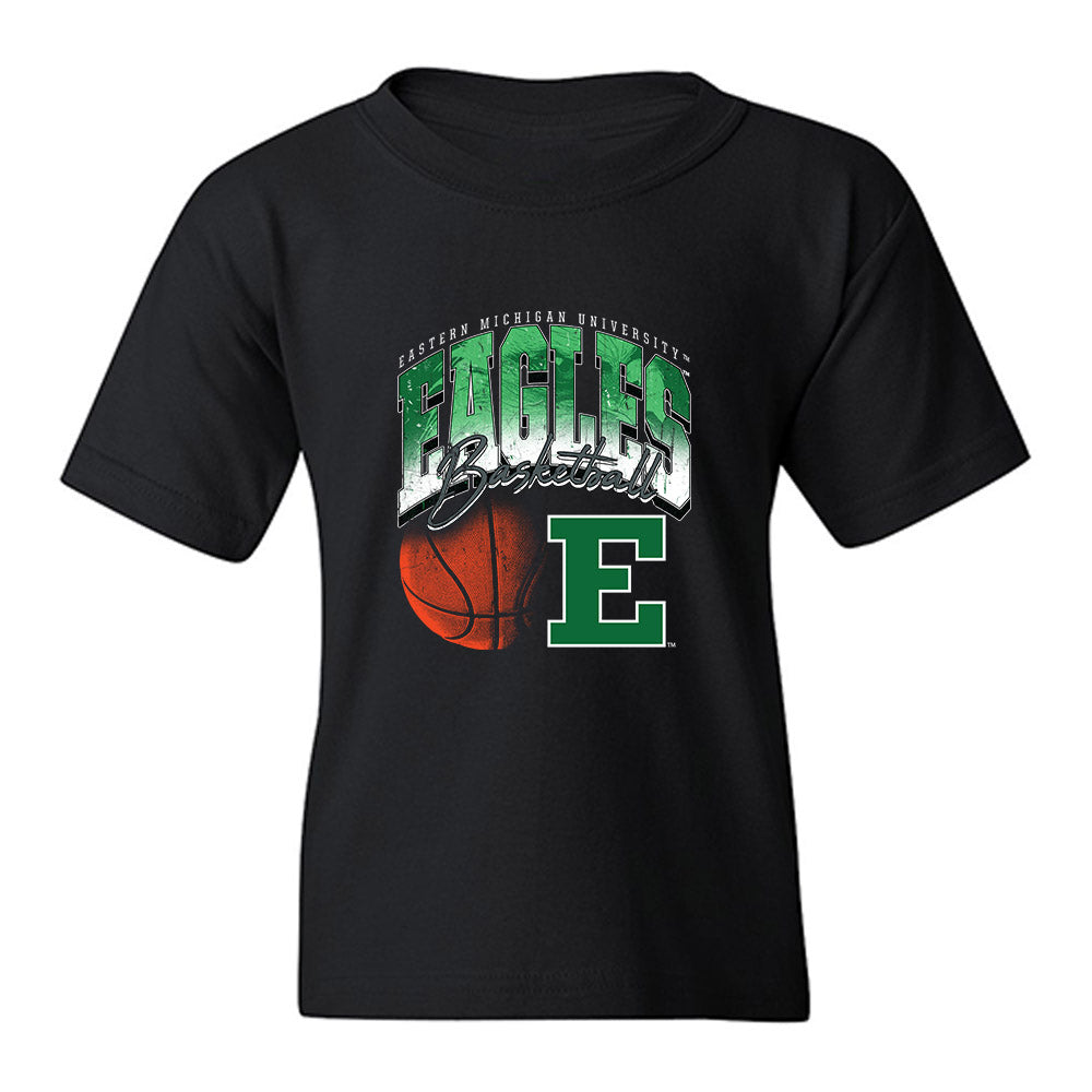 EMich - NCAA Women's Basketball : Adrena Gordon - Vintage Shersey Youth T-Shirt-0