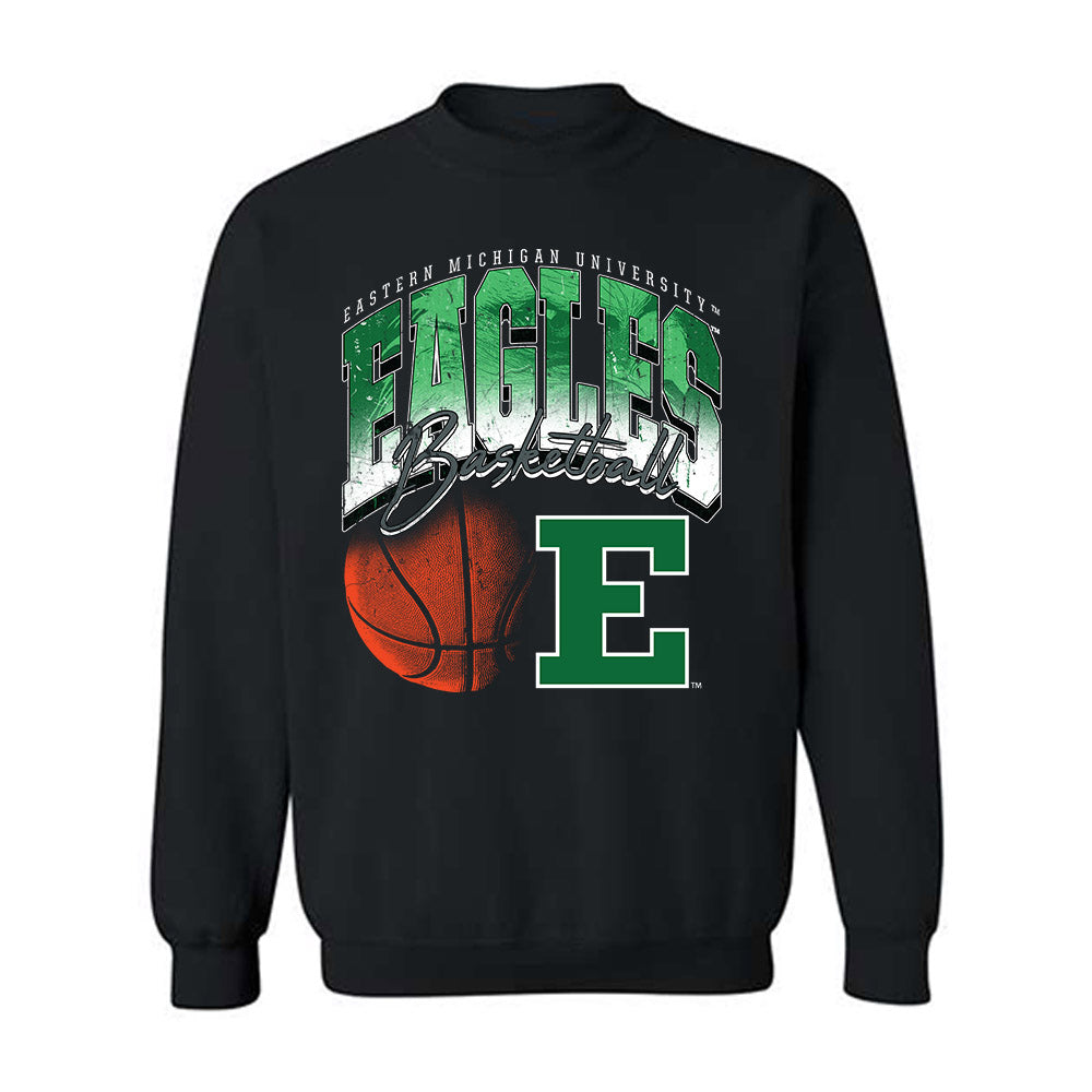EMich - NCAA Men's Basketball : Addison Patterson - Vintage Shersey Crewneck Sweatshirt-0