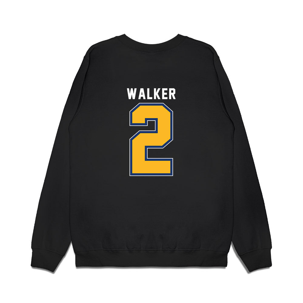 North Carolina A&T - NCAA Women's Basketball : Londyn walker Walker - Vintage Basketball Shersey Premium Crewneck Sweatshirt-1