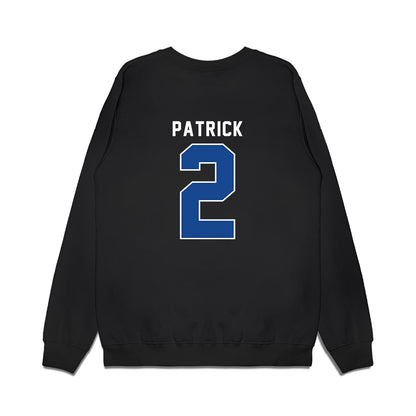 SMU - NCAA Men's Basketball : Jacob Patrick - Vintage Premium Crewneck Sweatshirt-1