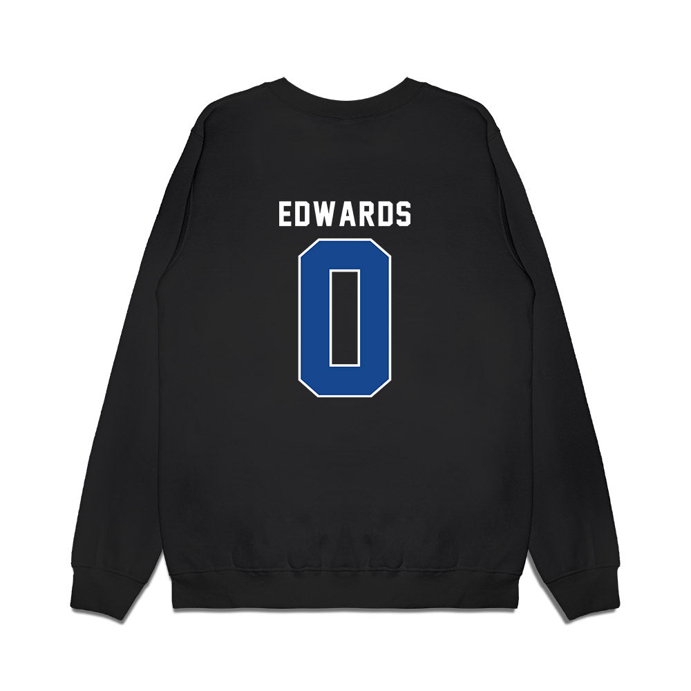 SMU - NCAA Men's Basketball : B.J. Edwards - Vintage Premium Crewneck Sweatshirt-1