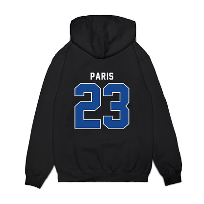 SMU - NCAA Women's Basketball : Paulina Paris - Vintage Premium Hooded Sweatshirt-1