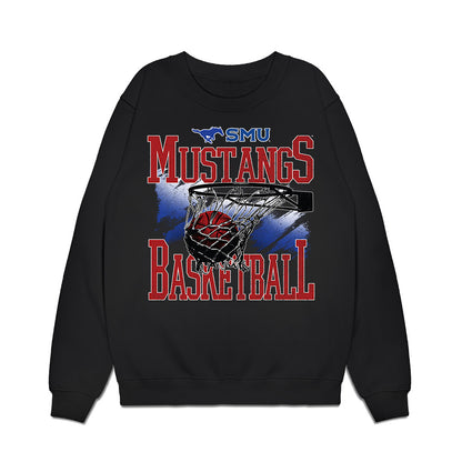 SMU - NCAA Men's Basketball : B.J. Edwards - Vintage Premium Crewneck Sweatshirt-0
