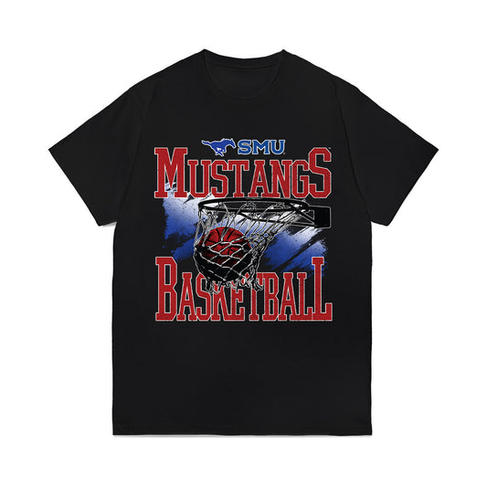 SMU - NCAA Women's Basketball : Paulina Paris - Vintage Comfort Colors T-Shirt-0
