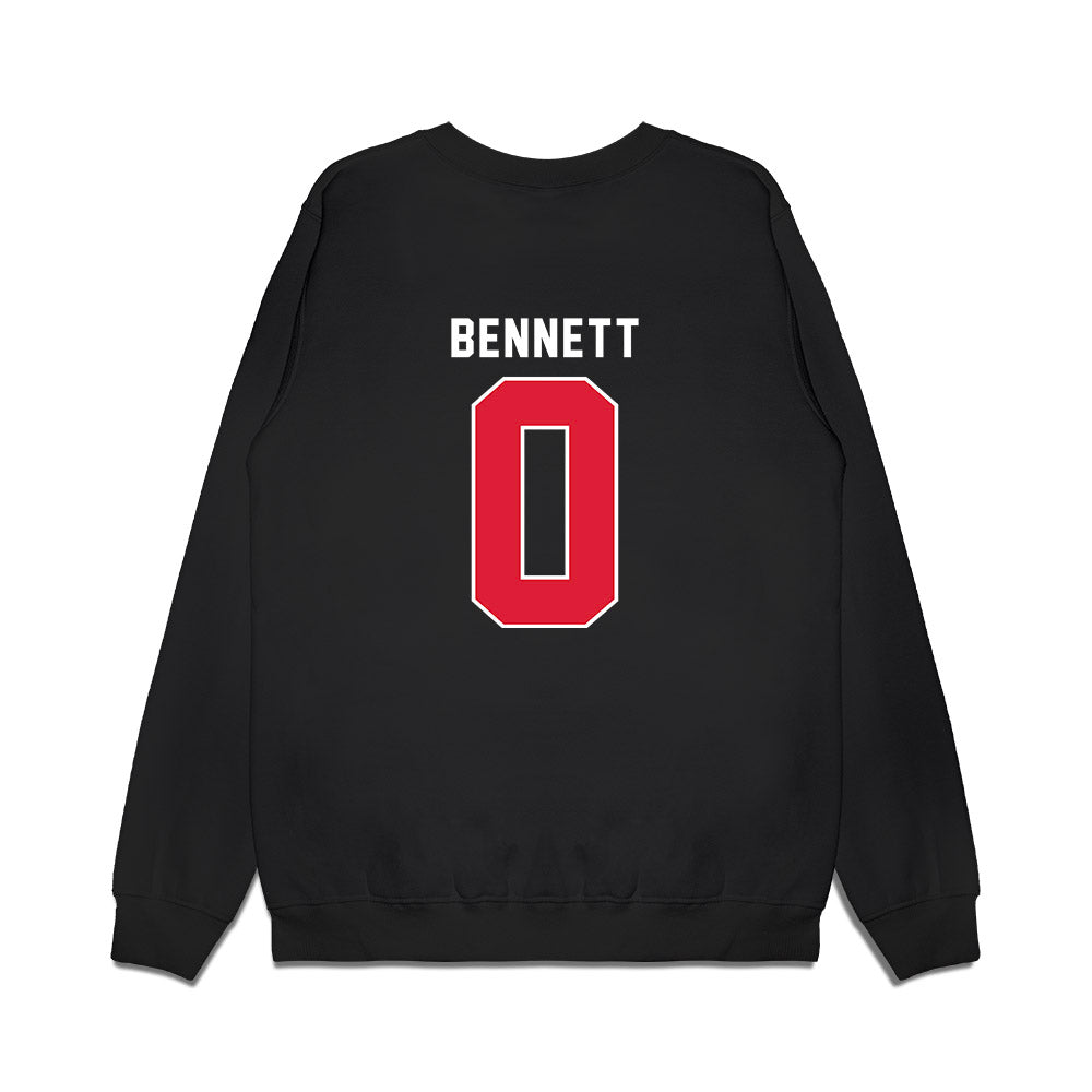 Dayton - NCAA Men's Basketball : Javon Bennett - Vintage Premium Crewneck Sweatshirt-1