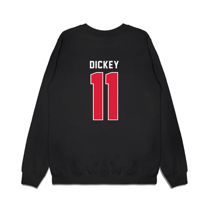 Dayton - NCAA Men's Basketball : Evan Dickey - Vintage Premium Crewneck Sweatshirt-1