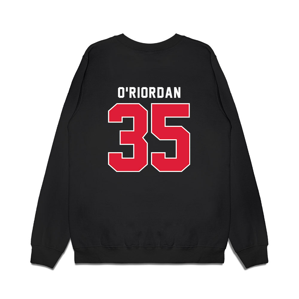 Dayton - NCAA Women's Basketball : Molly O'Riordan - Vintage Premium Crewneck Sweatshirt-1