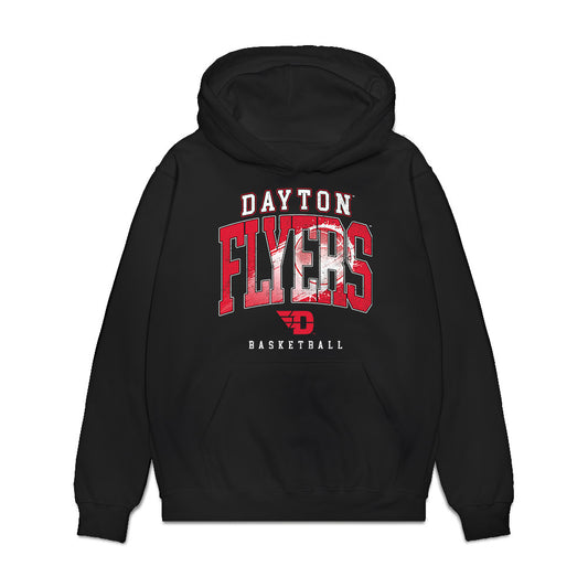 Dayton - NCAA Men's Basketball : Damon Friery - Vintage Premium Hooded Sweatshirt-0