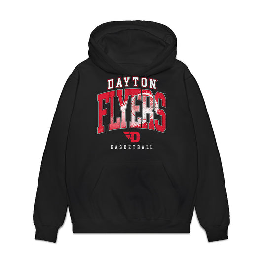 Dayton - NCAA Men's Basketball : Bryce Heard - Vintage Premium Hooded Sweatshirt-0