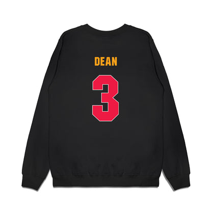 Lamar - NCAA Women's Basketball : Sabria Dean - Vintage Basketball Premium Crewneck Sweatshirt-1