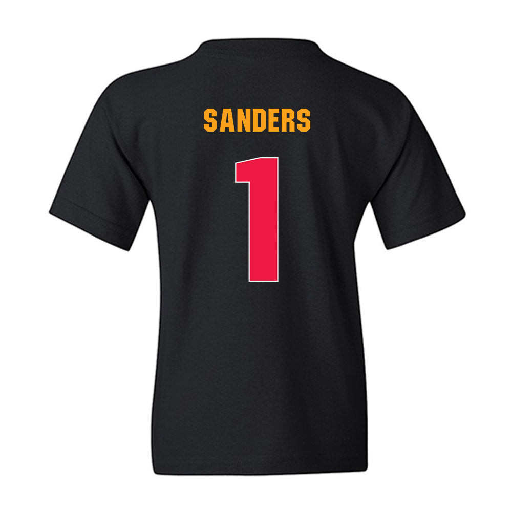 Lamar - NCAA Men's Basketball : Quinton Sanders - Vintage Basketball Youth T-Shirt-1