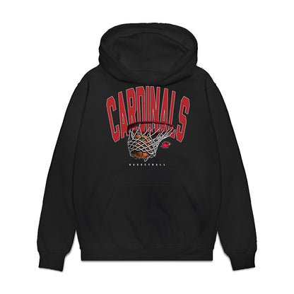 Lamar - NCAA Men's Basketball : Quinton Sanders - Vintage Basketball Premium Hooded Sweatshirt-0