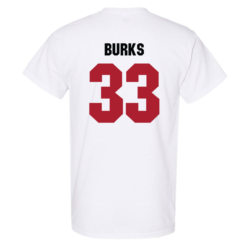 Nicholls State - NCAA Women's Basketball : Emani Burks - Vintage Shersey T-Shirt-1