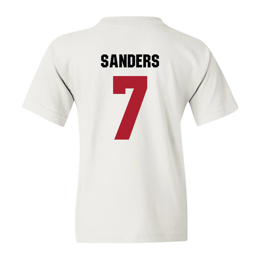 Nicholls State - NCAA Men's Basketball : Grant Sanders - Vintage Shersey Youth T-Shirt-1