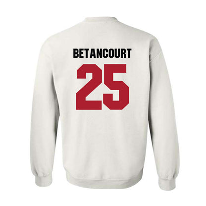 Nicholls State - NCAA Men's Basketball : Domanic Betancourt - Vintage Shersey Crewneck Sweatshirt-1