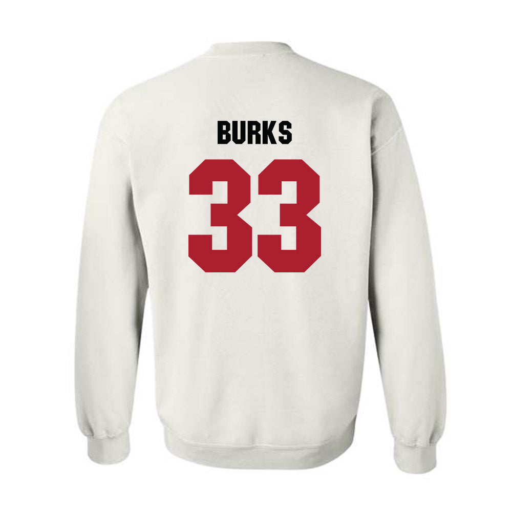 Nicholls State - NCAA Women's Basketball : Emani Burks - Vintage Shersey Crewneck Sweatshirt-1