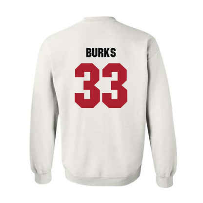 Nicholls State - NCAA Women's Basketball : Emani Burks - Vintage Shersey Crewneck Sweatshirt-1