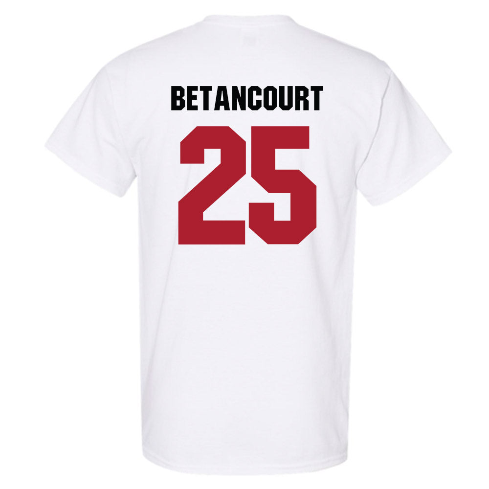 Nicholls State - NCAA Men's Basketball : Domanic Betancourt - Vintage Shersey T-Shirt-1