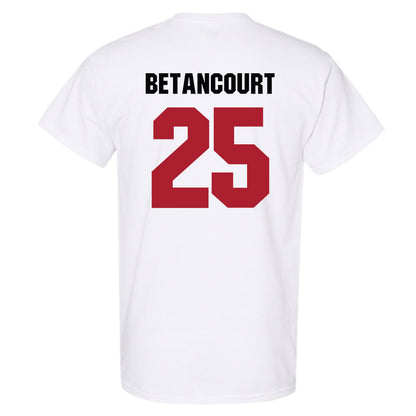 Nicholls State - NCAA Men's Basketball : Domanic Betancourt - Vintage Shersey T-Shirt-1