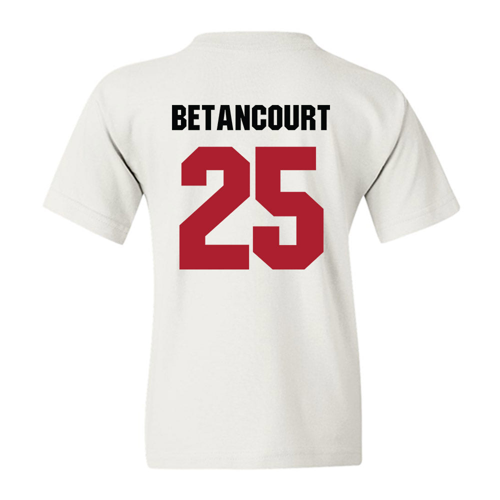 Nicholls State - NCAA Men's Basketball : Domanic Betancourt - Vintage Shersey Youth T-Shirt-1
