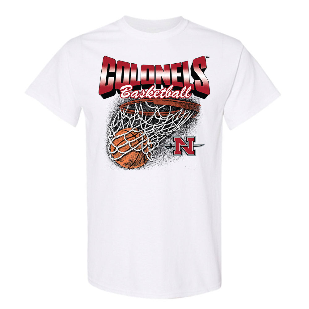 Nicholls State - NCAA Women's Basketball : Asia Broughton - Vintage Shersey T-Shirt-0