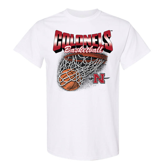 Nicholls State - NCAA Women's Basketball : Asia Broughton - Vintage Shersey T-Shirt-0