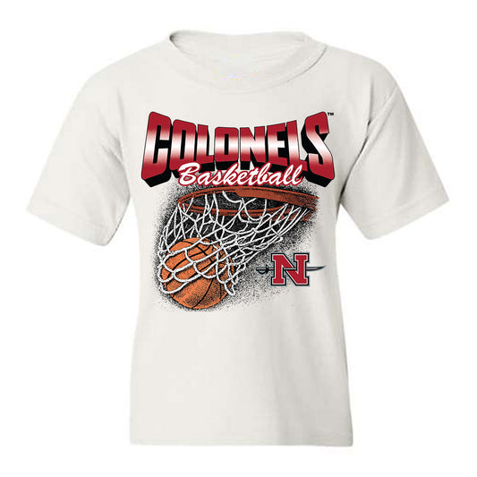 Nicholls State - NCAA Men's Basketball : Zaiden Cross - Vintage Shersey Youth T-Shirt-0