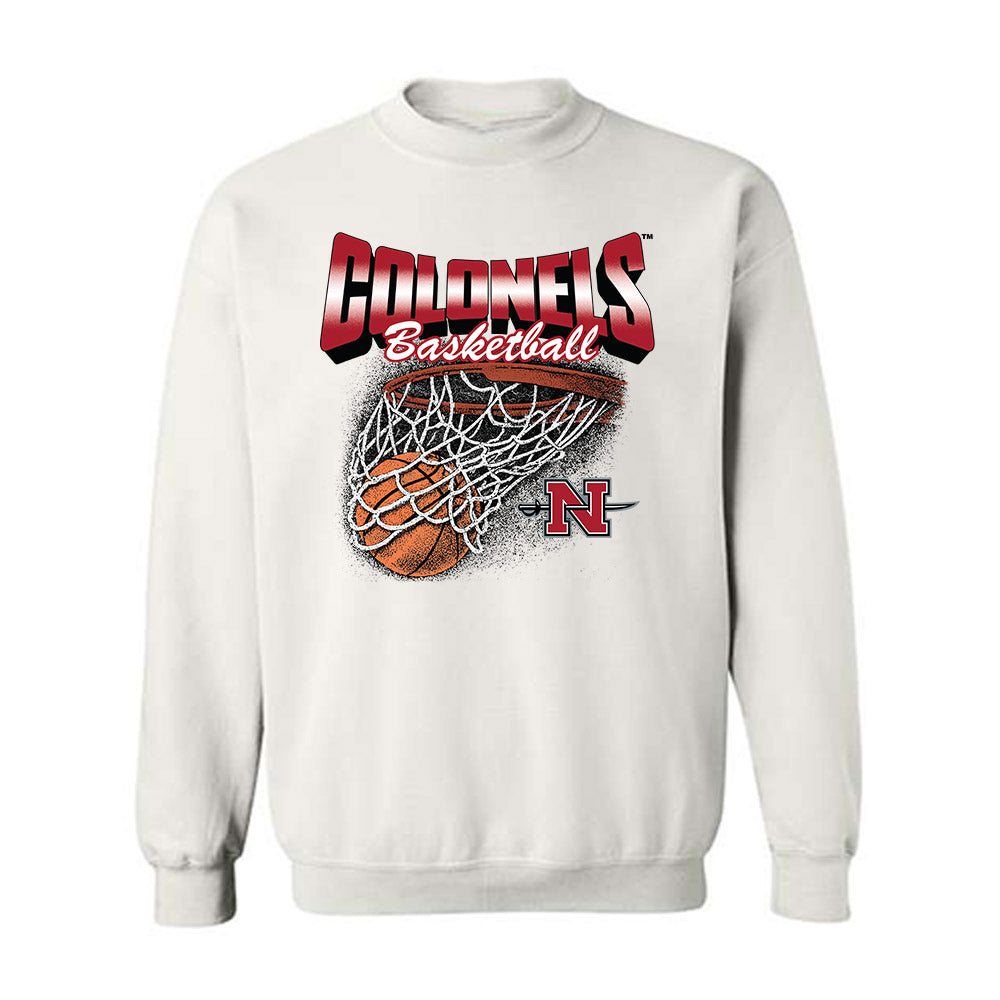 Nicholls State - NCAA Women's Basketball : Asia Broughton - Vintage Shersey Crewneck Sweatshirt-0