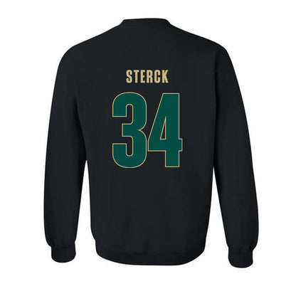 Jacksonville - NCAA Men's Basketball : Evan Sterck - Vintage Shersey Crewneck Sweatshirt-1