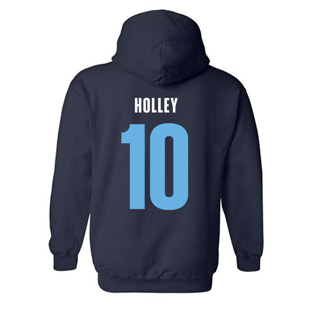 San Diego - NCAA Women's Basketball : Helen Holley - Vintage Shersey Hooded Sweatshirt-1